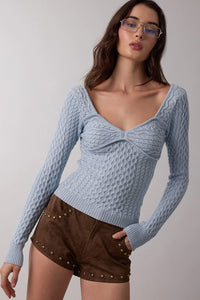 Katy Sweater-Blue