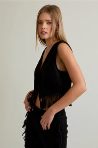 Kaylie Fringe Vest
