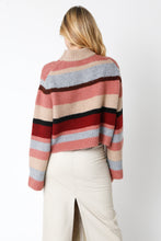 Chiara Sweater-Red Combo