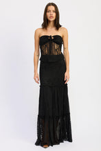 Julia Lace Skirt-Black