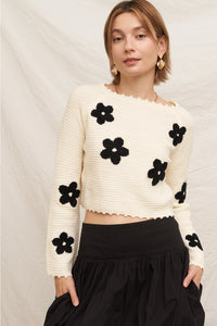 Cecily Cropped Sweater