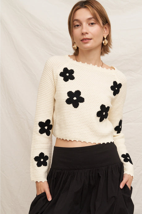 Cecily Cropped Sweater