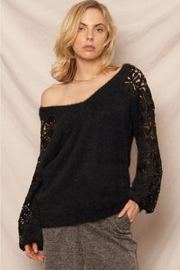 Trista Sweater-Black