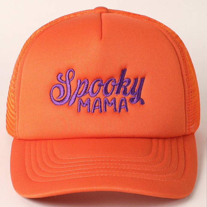Spooky Mama Hat-Orange