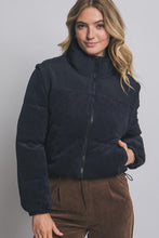 Julia Puffer Jacket-Black