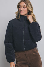Julia Puffer Jacket-Black