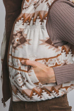 Tara Reversible Vest-Brown