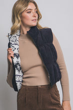 Tara Reversible Vest-Black