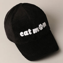 Cat Mom Corduroy Cap