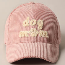 Dog Mom Corduroy Cap