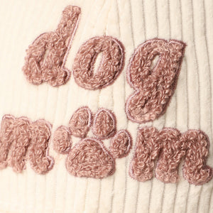 Dog Mom Corduroy Cap