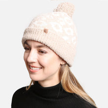 Liz Leopard Beanie