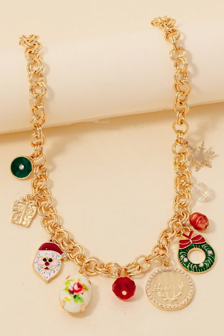 Christmas Charm Necklace