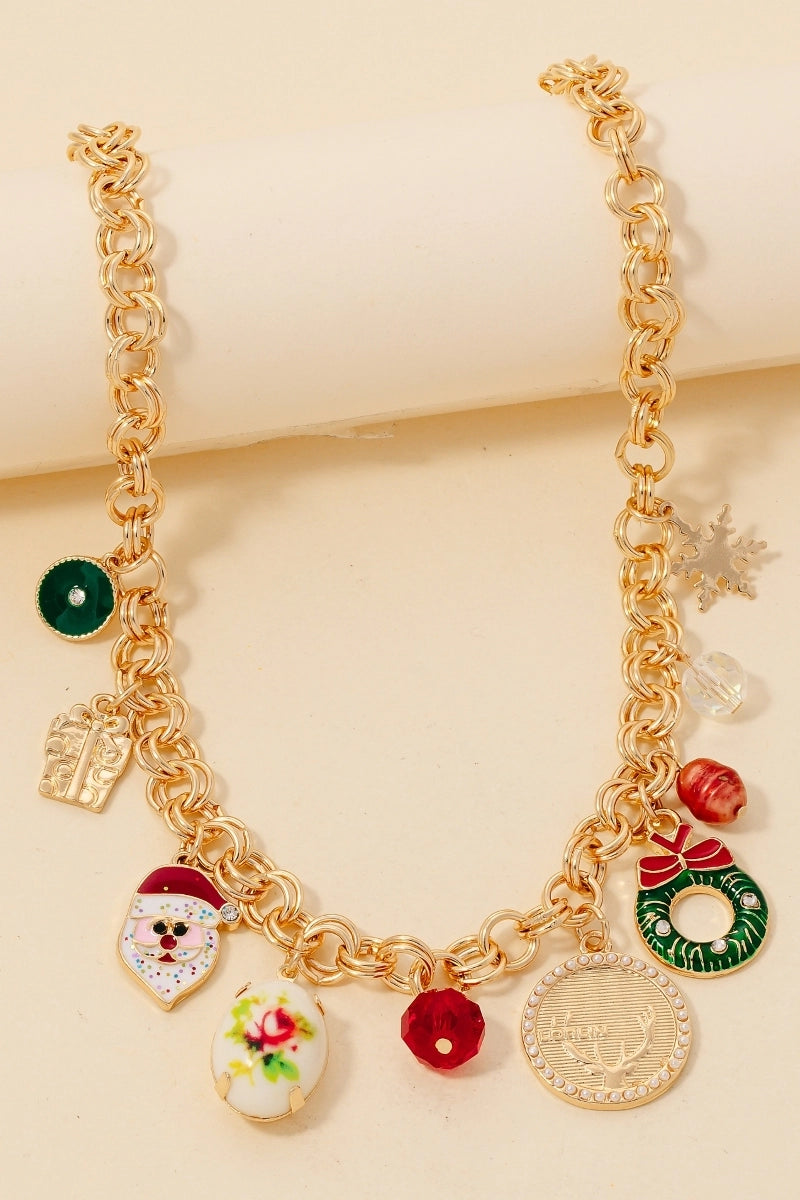 Christmas Charm Necklace