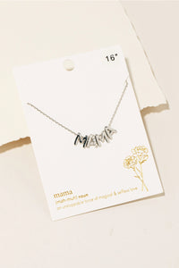 Mama Force Necklace-Silver