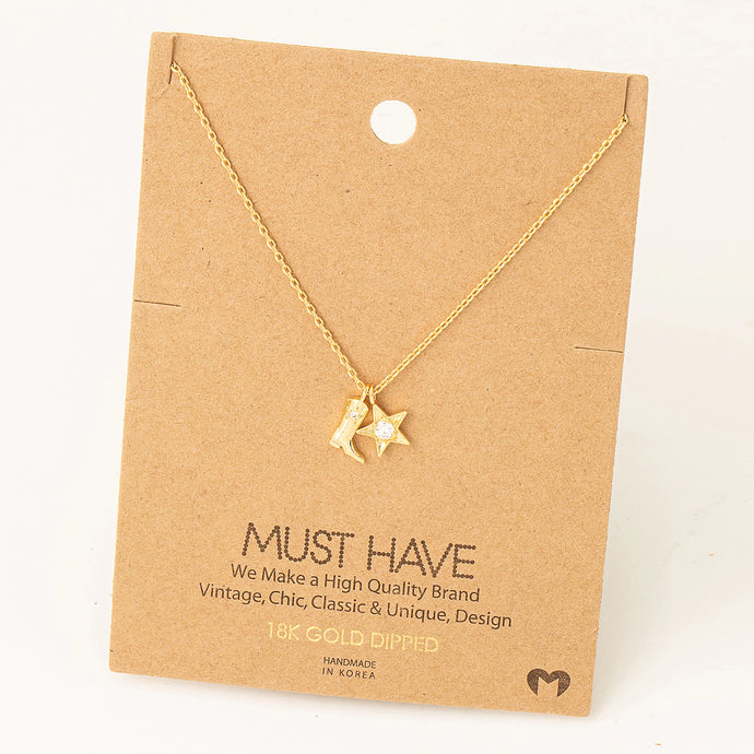 Cowboy Boot Necklace