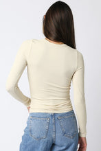 Abbey Top-Cream