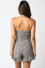 Skye Plaid Romper