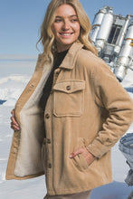 Jenna Corduroy Jacket-Beige