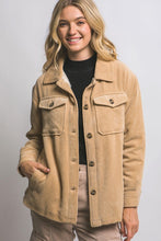 Jenna Corduroy Jacket-Beige