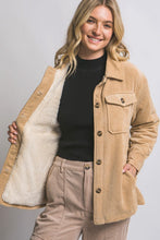 Jenna Corduroy Jacket-Beige