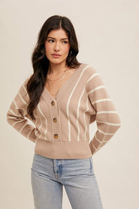 Kathy Sweater-Taupe