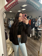 Maria Puffer Jacket-Black