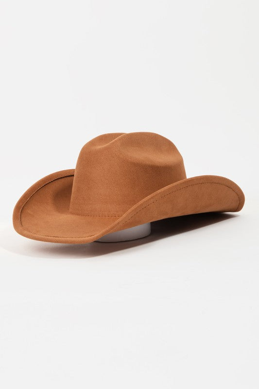 Solid Cowboy Hat-Camel