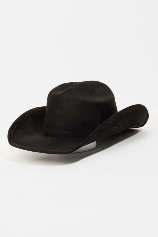 Solid Cowboy Hat-Black