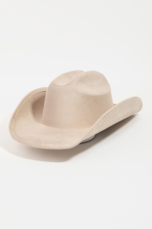 Solid Cowboy Hat-Khaki