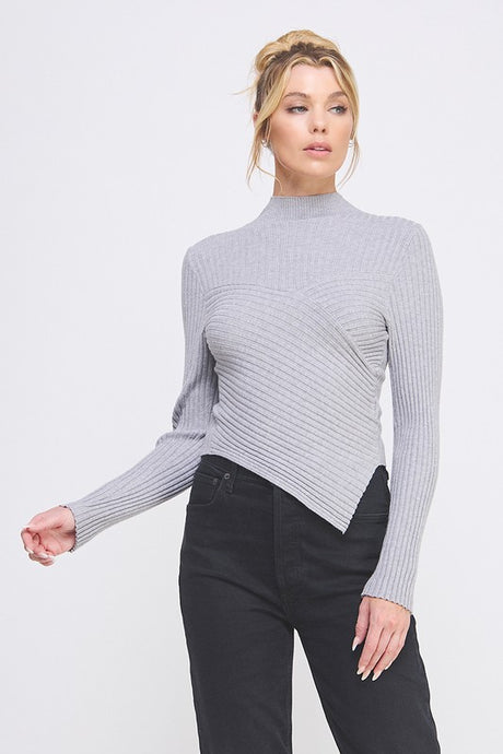 FINAL SALE Isla Sweater-Grey