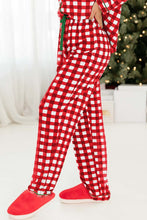 Plaid PJ Bottoms-Red