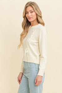 Tori Bow Sweater