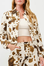 Cow Print Jacket