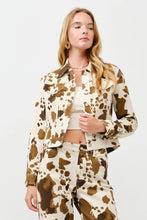 Cow Print Jacket