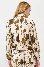 Cow Print Jacket