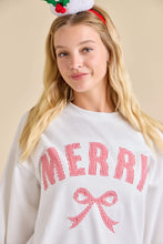 Merry Bow Sweatshirt