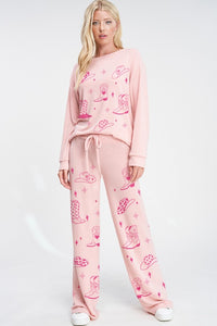 FINAL SALE Cowgirl PJ Top