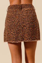 Olivia Leopard Skirt