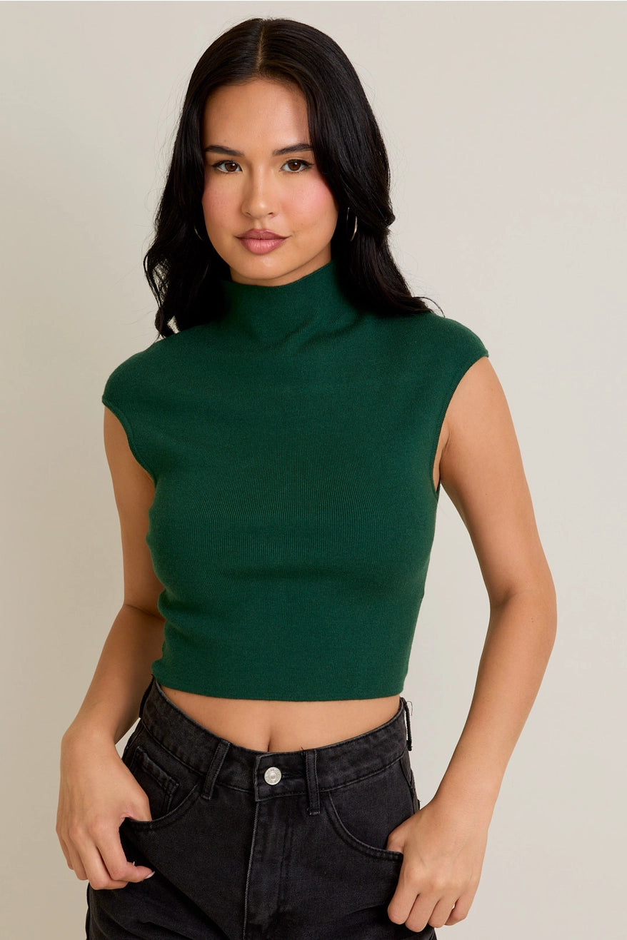 Susie Sweater Top-Green