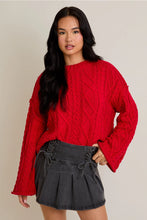 Julia Sweater-Red
