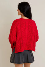 Julia Sweater-Red
