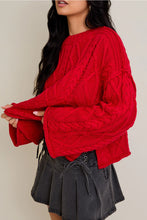 Julia Sweater-Red