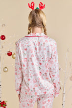 White Christmas PJ Top