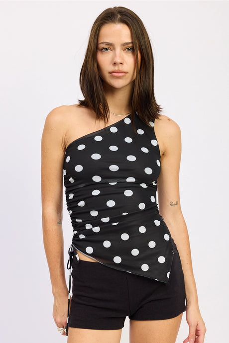 Pia Polka Dot Top