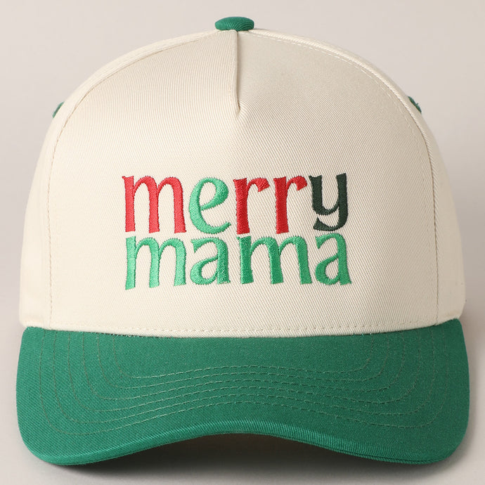 Merry Mama Hat-Green