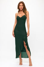 Holly Mesh Dress-Green