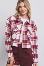 Laurel Jacket-Burgundy