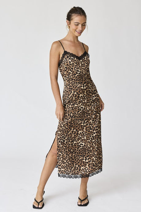 Amelia Leopard Dress