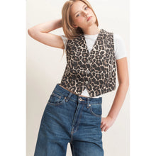 Leopard Vest